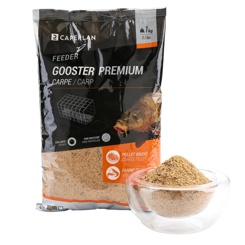 Amorce Gooster Premium Carpe Feeder 1kg 1 Amorce Gooster Premium Carpe Feeder 1kg