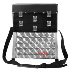 Boîte De Pêche Et Siège | 4 Niveaux | Grand Compartiment Principal | Aluminium