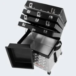 Boîte De Pêche Et Siège | 4 Niveaux | Grand Compartiment Principal | Aluminium -Pêche Boutique boite de peche et siege 4 niveaux grand compartiment principal aluminium 3