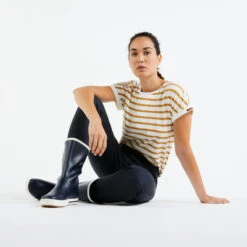 Tribord Bottes Caoutchouc Adulte SAILING 500 Navy -Pêche Boutique bottes caoutchouc adulte sailing 500 navy 2