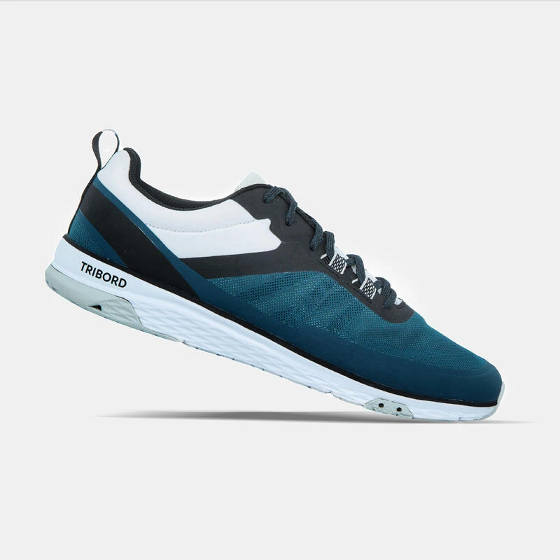 Tribord Chaussures Bateau Basket De Voile Race Homme Pétrole 1 Tribord Chaussures Bateau Basket De Voile Race Homme Pétrole