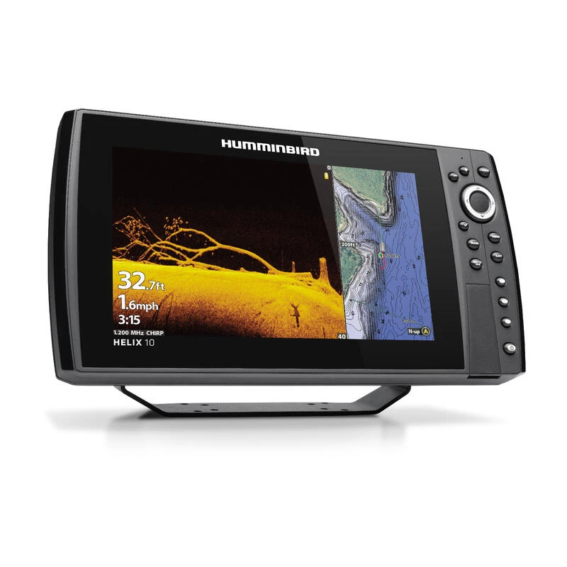 HUMMINBIRD Combiné Sondeur GPS HELIX 10G4N CHIRP MEGA Down Imaging + 2 HUMMINBIRD Combiné Sondeur GPS HELIX 10G4N CHIRP MEGA Down Imaging + – Image 2