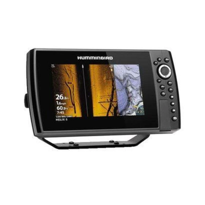HUMMINBIRD Combiné Sondeur GPS HELIX 8G4N CHIRP MEGA Side Imaging + 2 HUMMINBIRD Combiné Sondeur GPS HELIX 8G4N CHIRP MEGA Side Imaging + – Image 2