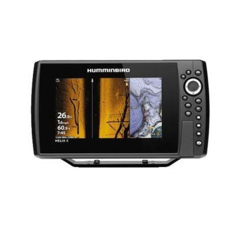 HUMMINBIRD Combiné Sondeur GPS HELIX 8G4N CHIRP MEGA Side Imaging + 1 HUMMINBIRD Combiné Sondeur GPS HELIX 8G4N CHIRP MEGA Side Imaging +