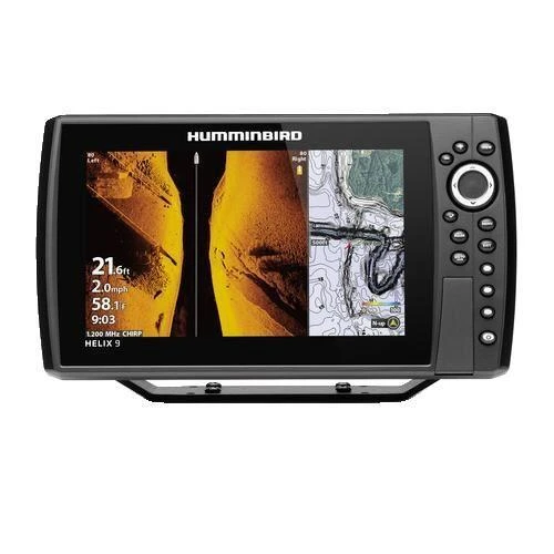HUMMINBIRD Combiné Sondeur GPS HELIX 9G4N CHIRP MEGA Side Imaging + 1 HUMMINBIRD Combiné Sondeur GPS HELIX 9G4N CHIRP MEGA Side Imaging +
