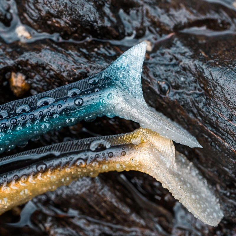 COMBO Leurres Souples Shad Lançon EELO 150 25g AYU/BLEU 7 COMBO Leurres Souples Shad Lançon EELO 150 25g AYU/BLEU – Image 7