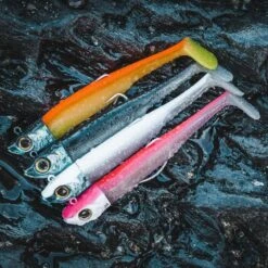 COMBO Leurres Souples Shad Texan ANCHO 120 50g Dos Noir/dos Blanc Pêche En Mer -Pêche Boutique combo leurres souples shad texan ancho 120 50g dos noirdos blanc peche en mer 6