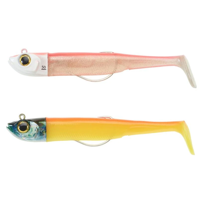 COMBO Leurres Souples Shad Texan ANCHO 120 50g Rose Fluo/ Orange Pêche En Mer 1 COMBO Leurres Souples Shad Texan ANCHO 120 50g Rose Fluo/ Orange Pêche En Mer