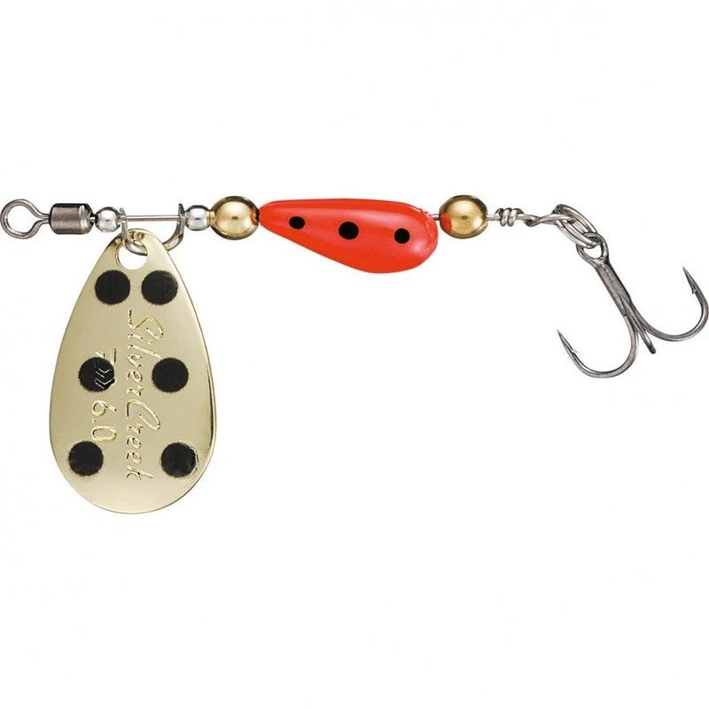 Cuiller Tournante Daiwa Silvercreek Spinner 3g (Gold Red Black) 1 Cuiller Tournante Daiwa Silvercreek Spinner 3g (Gold Red Black)