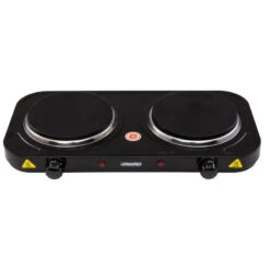 Cuisinière Électrique Portable De Voyage Camping 2 Feux 2000W Mesko -Pêche Boutique cuisiniere electrique portable de voyage camping 2 feux 2000w mesko 4