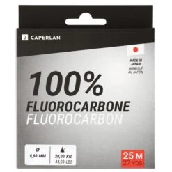FIL DE PÊCHE FLUOROCARBONE 100% 25M 5 FIL DE PÊCHE FLUOROCARBONE 100% 25M -Pêche Boutique fil de peche fluorocarbone 100 25m 2