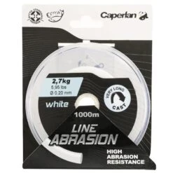 Fil Line Abrasion White 1000m Pêche En Mer -Pêche Boutique fil line abrasion white 1000m peche en mer 8
