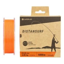 Fil Pêche En Surfcasting Orange DISTANSURF 10 Fil Pêche En Surfcasting Orange DISTANSURF -Pêche Boutique fil peche en surfcasting orange distansurf 4