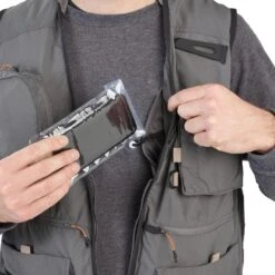 GILET De Pêche 500 Gris -Pêche Boutique gilet de peche 500 gris 7