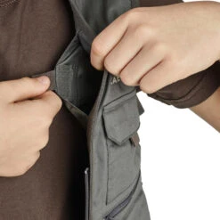 Gilet De Pêche Junior - FV 100 S Kaki -Pêche Boutique gilet de peche junior fv 100 s kaki 4