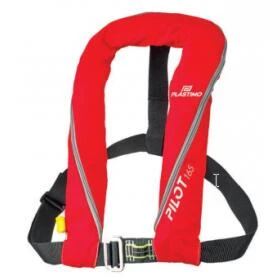 PLASTIMO GILET DE SAUVETAGE GONFLABLE ROUGE - PILOT 165 N - AUTOMATIQUE AVEC HARNAIS 1 PLASTIMO GILET DE SAUVETAGE GONFLABLE ROUGE - PILOT 165 N - AUTOMATIQUE AVEC HARNAIS