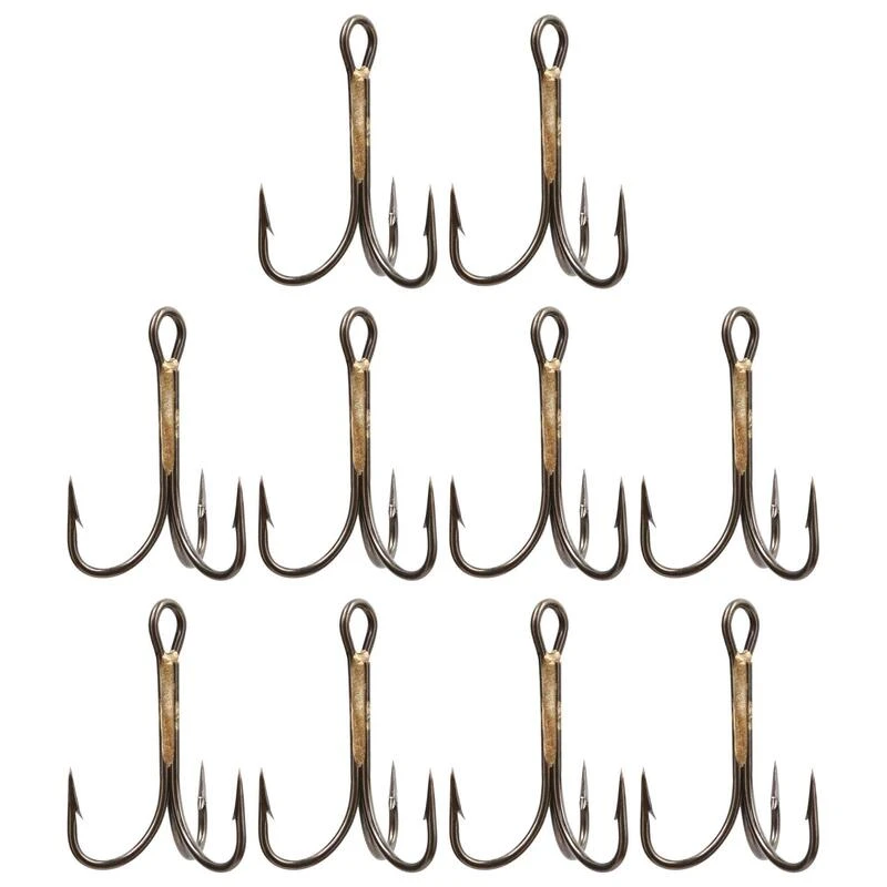 HAMEÇON TRIPLE PÊCHE HOOK TRIPLE BRONZE 2 HAMEÇON TRIPLE PÊCHE HOOK TRIPLE BRONZE – Image 2