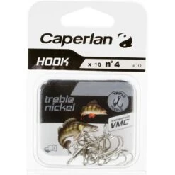HAMEÇON TRIPLE PÊCHE HOOK TRIPLE NICKEL -Pêche Boutique hamecon triple peche hook triple nickel 5