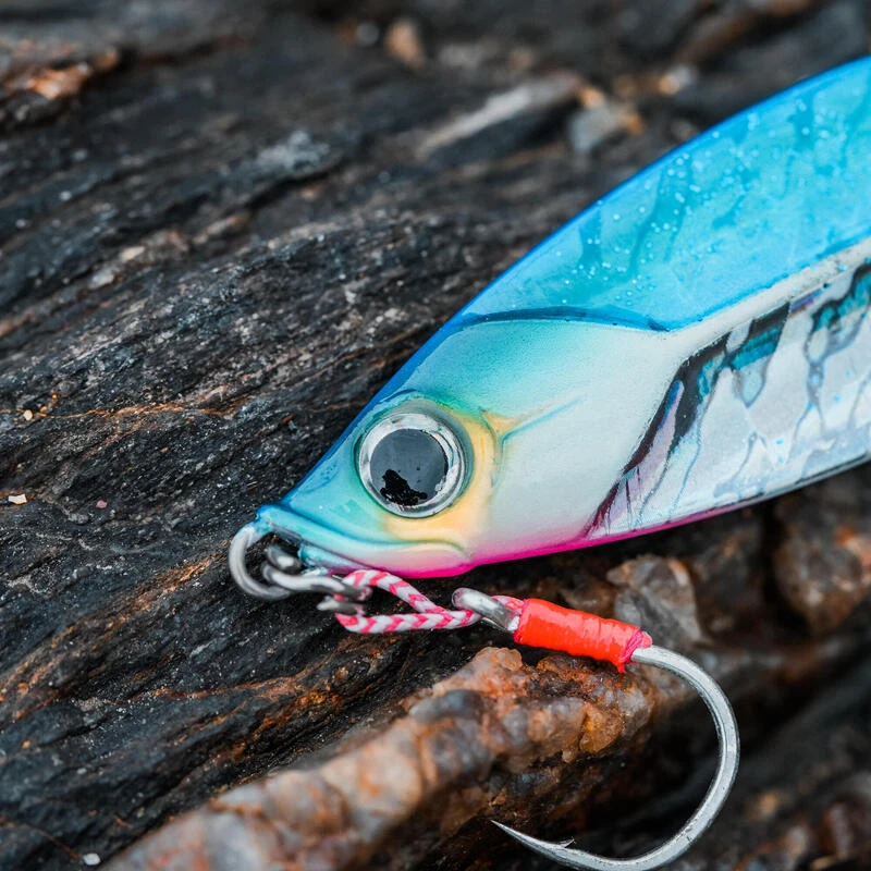 JIG Biastos Slow 90gr BLEU PHOSPHO Pêche Au Jigging 4 JIG Biastos Slow 90gr BLEU PHOSPHO Pêche Au Jigging – Image 4