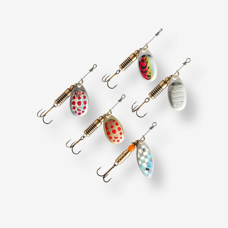 KIT CUILLERS TOURNANTES PÊCHE DES CARNASSIERS WERO NEW 1 KIT CUILLERS TOURNANTES PÊCHE DES CARNASSIERS WERO NEW