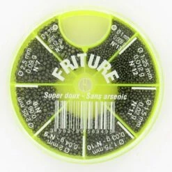 Lest Pêche Boîte 8 Cases Plombs Fendus