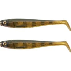 LEURRE SOUPLE BROCHET SHAD ROGEN 120 GOLD X2