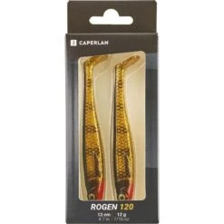 LEURRE SOUPLE BROCHET SHAD ROGEN 120 GOLD X2 7 LEURRE SOUPLE BROCHET SHAD ROGEN 120 GOLD X2 -Pêche Boutique leurre souple brochet shad rogen 120 gold x2 3