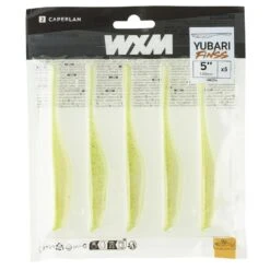 LEURRE SOUPLE FINESS AVEC ATTRACTANT WXM YUBARI FINSS 130 CHARTREUSE -Pêche Boutique leurre souple finess avec attractant wxm yubari finss 130 chartreuse 3