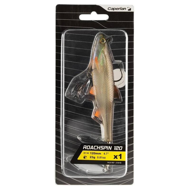 LEURRE SOUPLE SHAD A PALETTE PÊCHE AUX LEURRES ROACHSPIN 120 GARDON 2 LEURRE SOUPLE SHAD A PALETTE PÊCHE AUX LEURRES ROACHSPIN 120 GARDON – Image 2