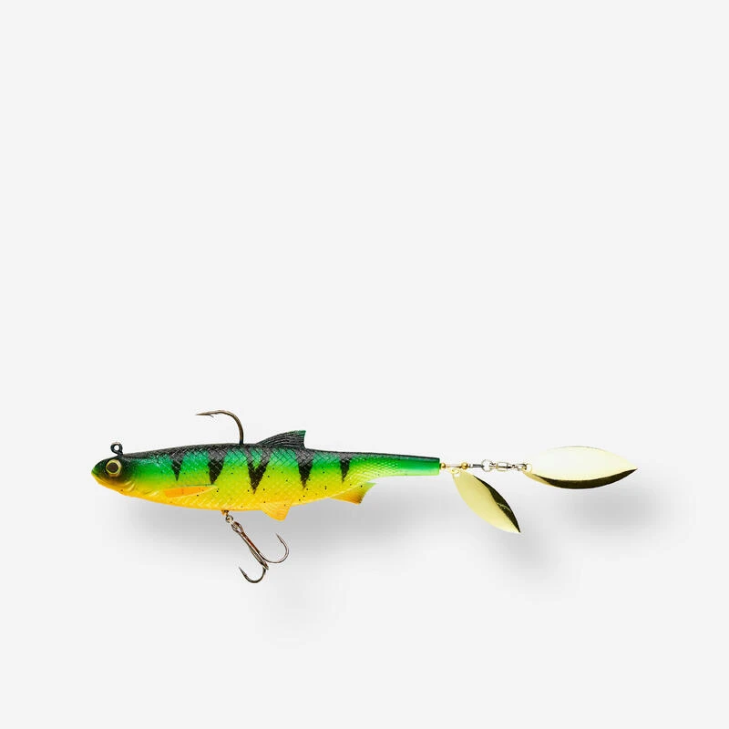 LEURRE SOUPLE SHAD A PALETTES PÊCHE AUX LEURRES ROACHSPIN 150 FIRETIGER 1 LEURRE SOUPLE SHAD A PALETTES PÊCHE AUX LEURRES ROACHSPIN 150 FIRETIGER