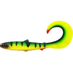 Leurre Souple Westin Bullteez Curltail 27cm (Tiger Perch - 103g - 27cm)