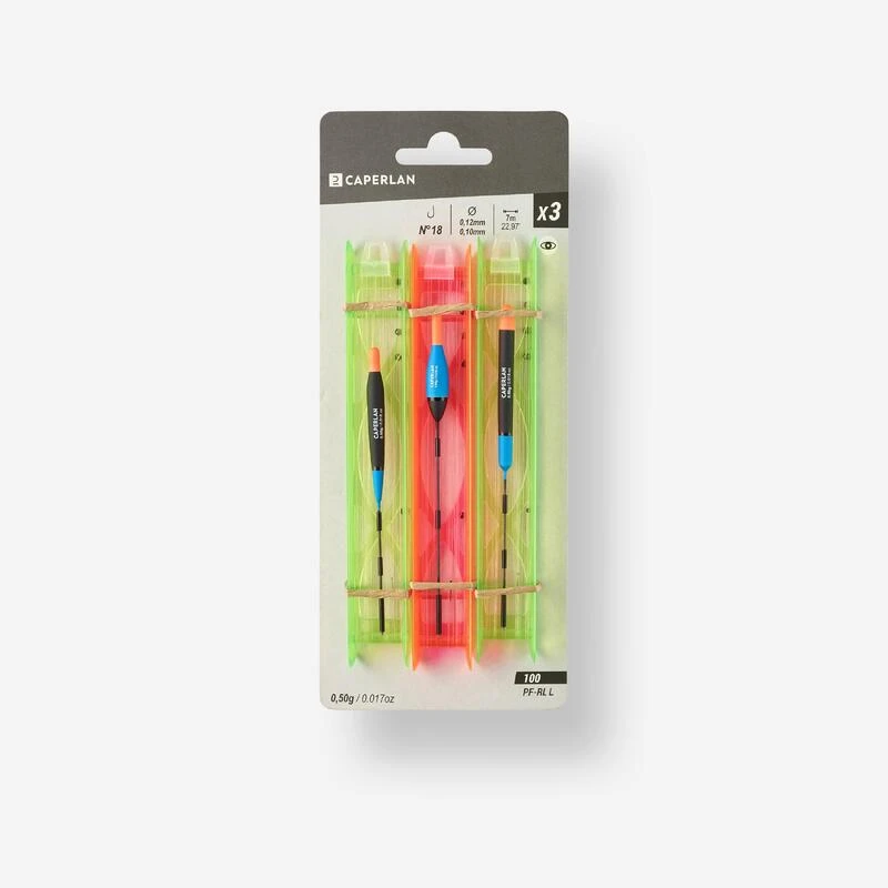 LOT DE 3 LIGNES MONTEES PF-RL100 L POUR LA PECHE AU COUP EN ETANG 1 LOT DE 3 LIGNES MONTEES PF-RL100 L POUR LA PECHE AU COUP EN ETANG