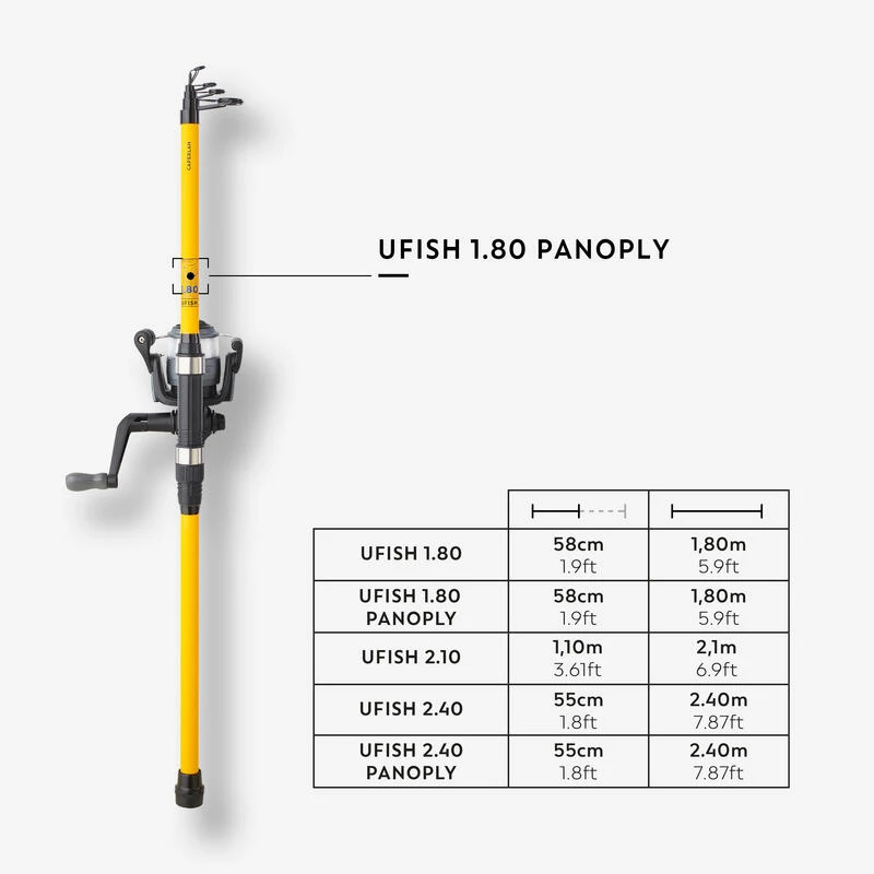 PANOPLIE DECOUVERTE DE LA PECHE UFISH 1.80 2 PANOPLIE DECOUVERTE DE LA PECHE UFISH 1.80 – Image 2