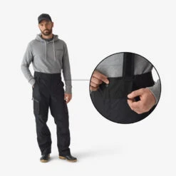 Pantalon De Pêche Imperméable Homme - FT 500 WPF Noir 11 Pantalon De Pêche Imperméable Homme - FT 500 WPF Noir -Pêche Boutique pantalon de peche impermeable homme ft 500 wpf noir 2