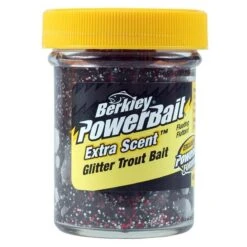 Berkley PATE A TRUITE PECHE DE LA TRUITE EN ETANG AUX APPATS SMOKE'N'FIRE PAILLETÉE 50G