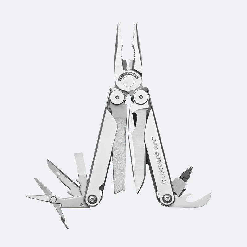Pince Multifonctions Randonnée Camping Voile 16 Outils En 1 Curl LEATHERMAN 1 Pince Multifonctions Randonnée Camping Voile 16 Outils En 1 Curl LEATHERMAN