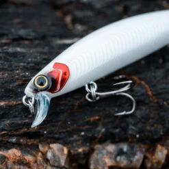 Poisson Nageur SAXTON 75 F TETE ROUGE Pêche Au Leurre En Mer -Pêche Boutique poisson nageur saxton 75 f tete rouge peche au leurre en mer 2