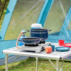Campingaz Réchaud 2 Feux Camping Cook -Pêche Boutique rechaud 2 feux camping cook 3
