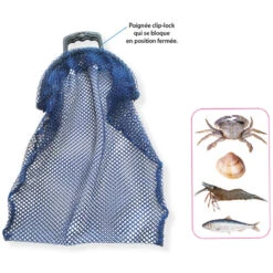 SAC A POISSON, Crustacé Et COQUILLAGE Pêche à Pied