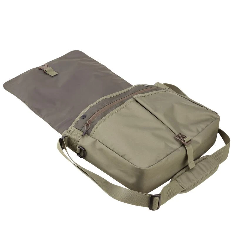 Sac Besace Pêche De La Truite 12L - Musette Kaki 4 Sac Besace Pêche De La Truite 12L - Musette Kaki – Image 4