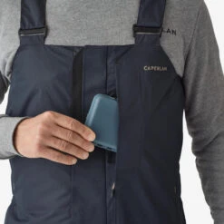 Salopette De Pêche Imperméable Chaude Homme - FO 500 TH Grise -Pêche Boutique salopette de peche impermeable chaude homme fo 500 th grise 4