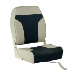 SIÈGE PILOTE REPLIABLE BICOLORE BLANC / NAVY