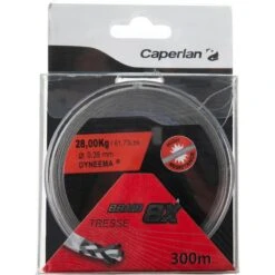 TRESSE PECHE AUX LEURRE TX8 GRISE 300M 35/100 -Pêche Boutique tresse peche aux leurre tx8 grise 300m 35100 2