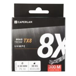 TRESSE PECHE DU SILURE TX8 CF GRIS 300M 5 TRESSE PECHE DU SILURE TX8 CF GRIS 300M -Pêche Boutique tresse peche du silure tx8 cf gris 300m 2