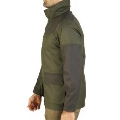 VESTE CHASSE Imperméable VERTE 500 15 VESTE CHASSE Imperméable VERTE 500 -Pêche Boutique veste chasse impermeable verte 500 5