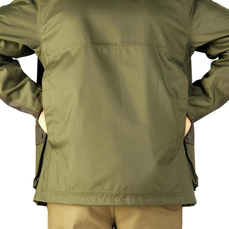 VESTE CHASSE Imperméable VERTE 500 8 VESTE CHASSE Imperméable VERTE 500 – Image 8